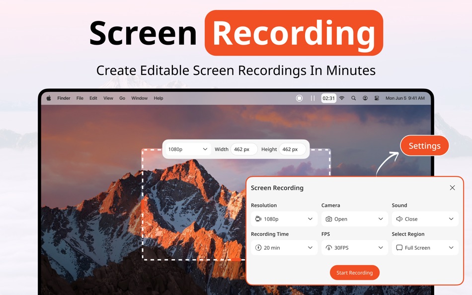 #2. Screen Recorder - Record Now (macOS) By: Zain Umer