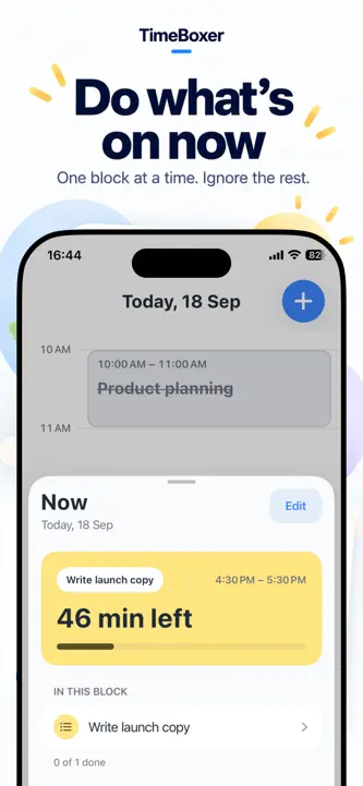 TimeBoxer: Focussed Work screenshot 3