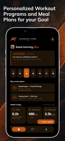 Performance Training HQ screenshot
