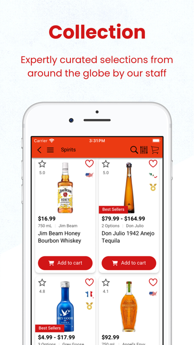 Lions Wines & Liquors Screenshot