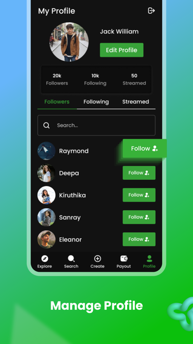 Lyve Chat App Screenshot