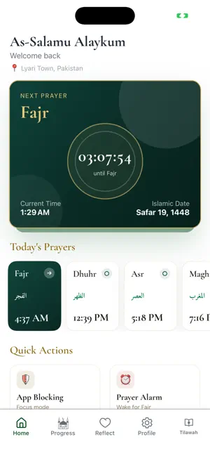 Salah Safe screenshot 1