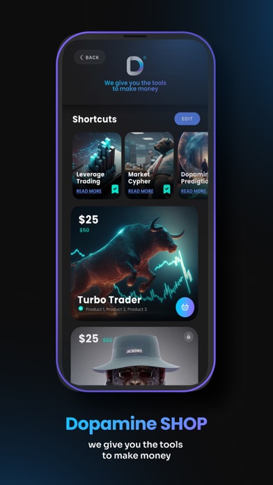 Dopamine - Bitcoin & Crypto iPhone screenshot 5 - Finance app