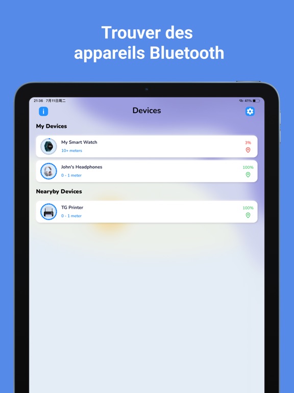 Screenshot #4 pour Find My Device Track Bluetooth
