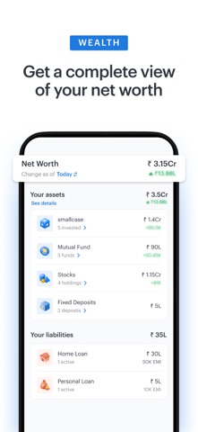 smallcase - Save & Invest iPhone screenshot