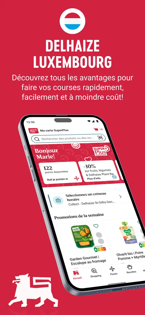 Screenshot #1 pour Delhaize Luxembourg
