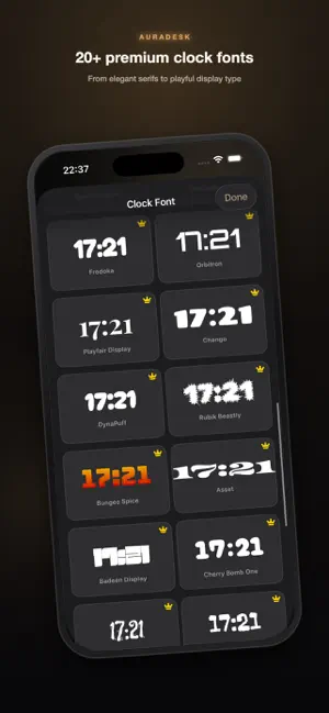 AuraDesk - Flip Clock Studio screenshot 3