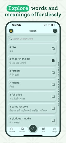 Gujarati Dictionary - Offline screenshot