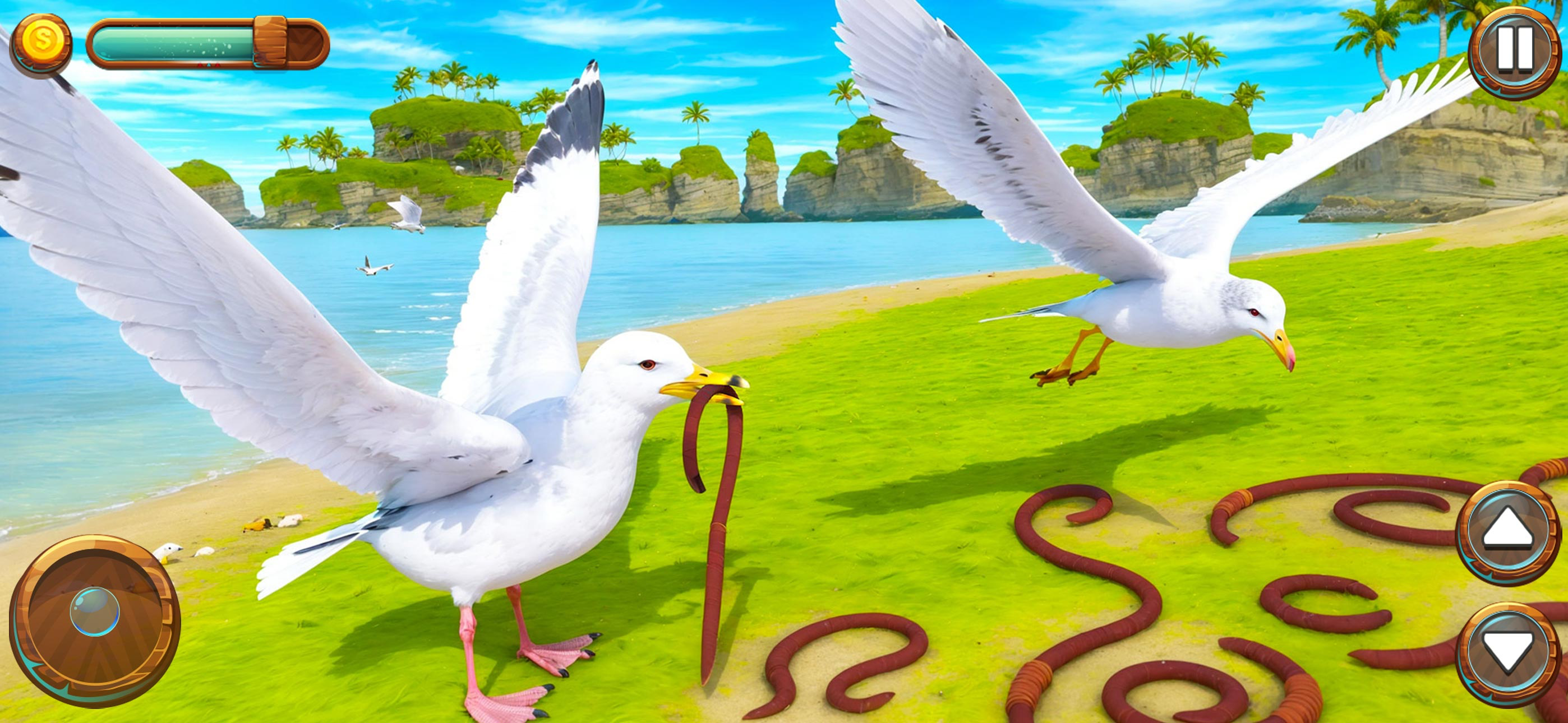 Seagull Bird Life Simulator