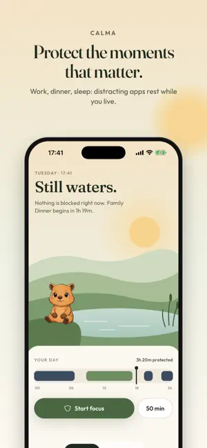 App Blocker & Detox: Calma screenshot 1