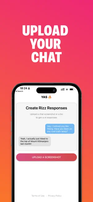 YAS RizzGPT - Rizz Responses screenshot 1
