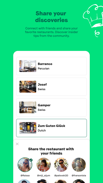 Taste Match: Find Restaurants iPhone screenshot