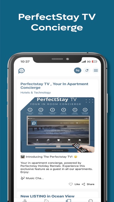 PerfectStay Holiday Rentals Screenshot
