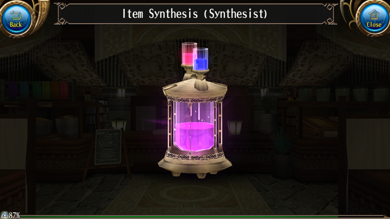 Toram Online iOS Mod IPA screenshot 10 - iOS game interface