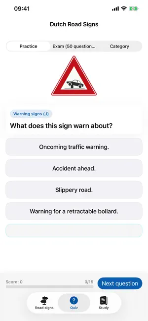 Dutch Road Signs Quiz screenshot 3