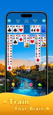 Solitaire Klondike! iPhone screenshot