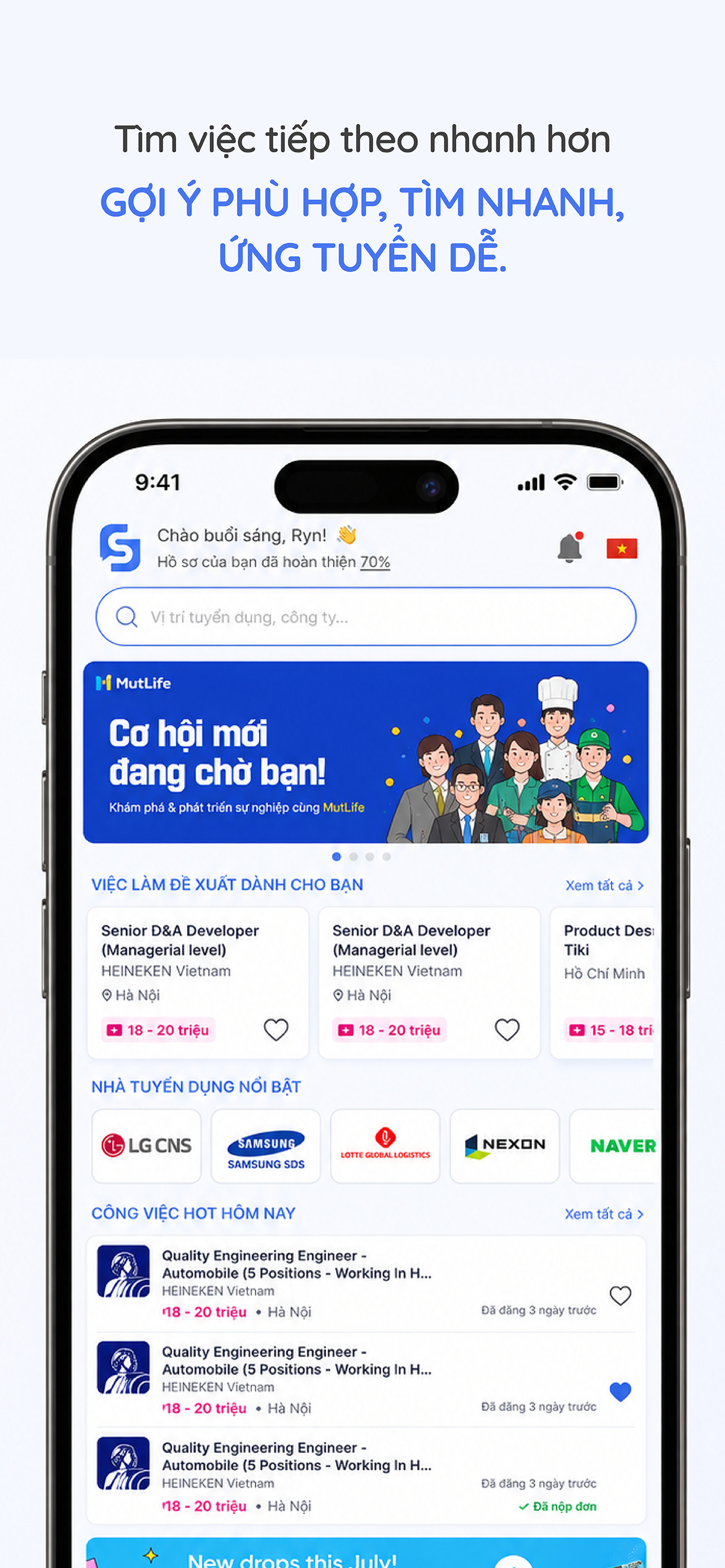 Saramin.vn screenshot 3