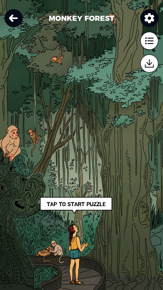 #2. Trip To Nonogram - Bali Ubud (iOS) 来自: KWANG YEOUL YOO