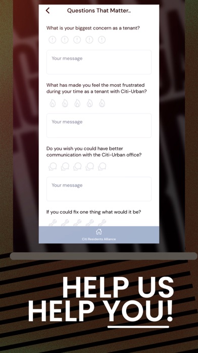Citi Residents Alliance iPhone screenshot