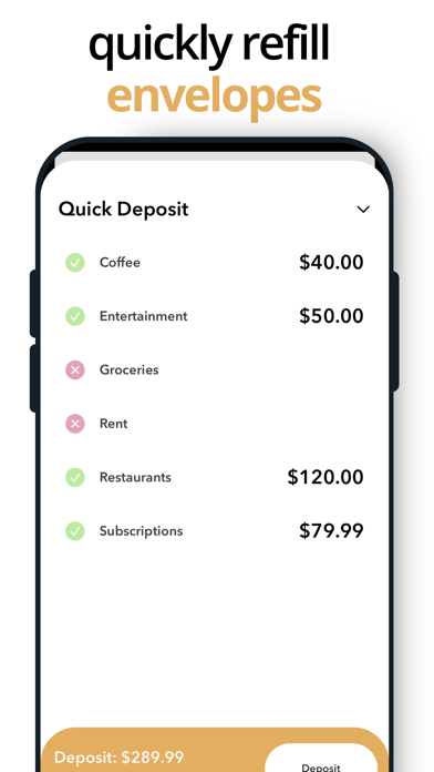 Envy: Envelope Budget Planner screenshot 5