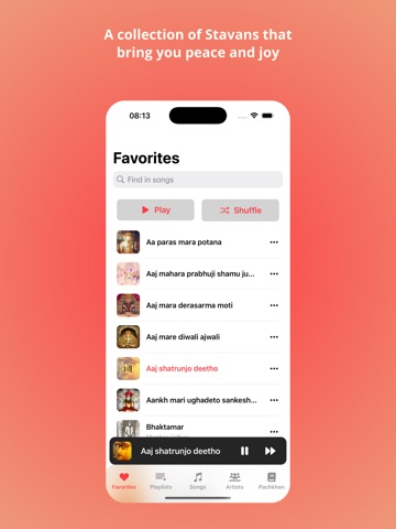 Jain Stavanavali iPad screenshot