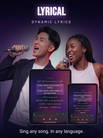 Lyrical - Dynamic Lyrics iPad screenshot