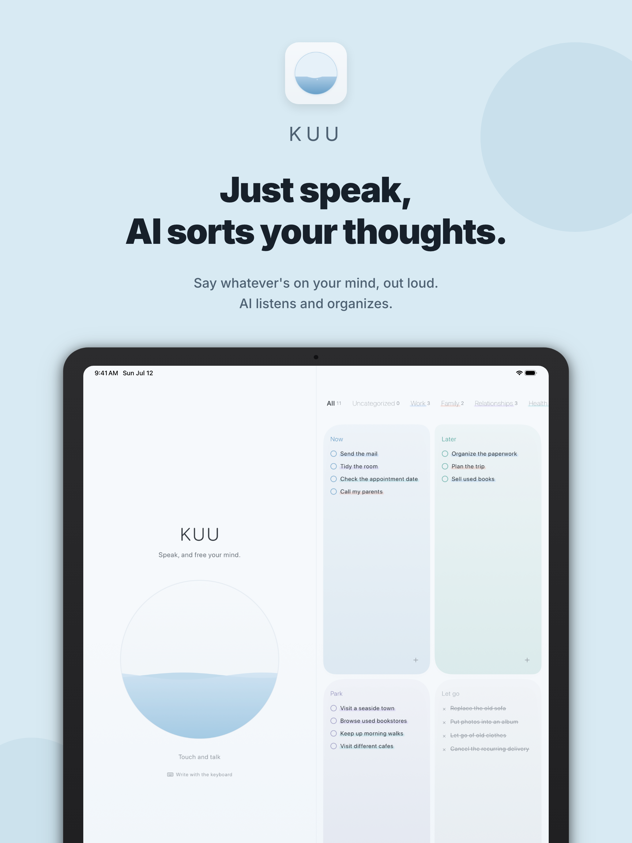 KUU: Brain Dump for Busy Minds screenshot 10