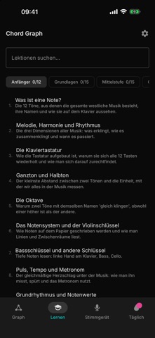 Chord Graph: Musiktheorie screenshot 4
