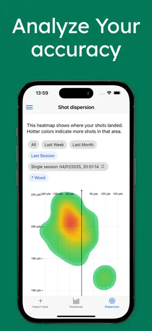 Square golf data screenshot 2