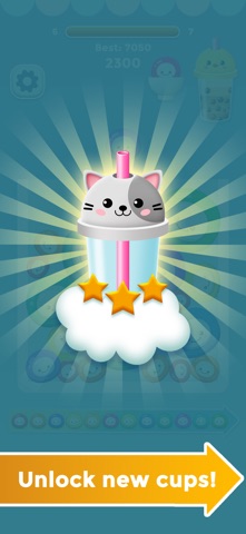 Boba Tea Merge iPhone screenshot