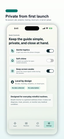 Breath Anchor Timer Screenshot 4 of 5
