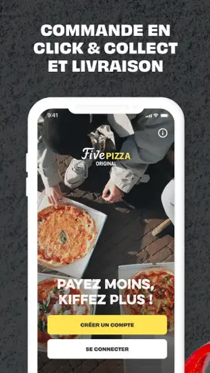 Capture d'écran de Five Pizza Original sur iPhone 1