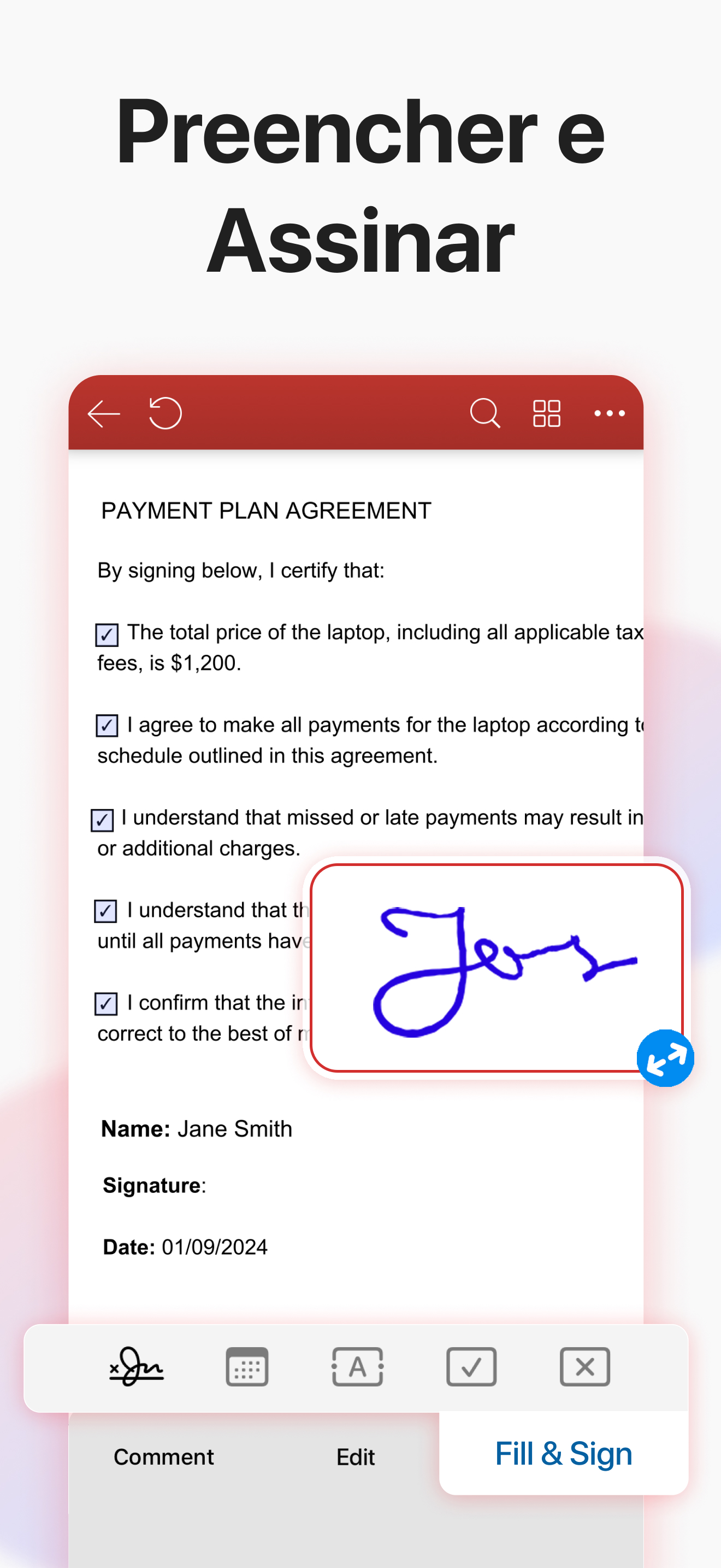 MobiPDF: Digitalize e edite