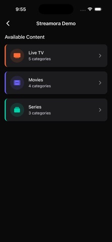 Streamora IPTV Player Screenshot 9 of 9