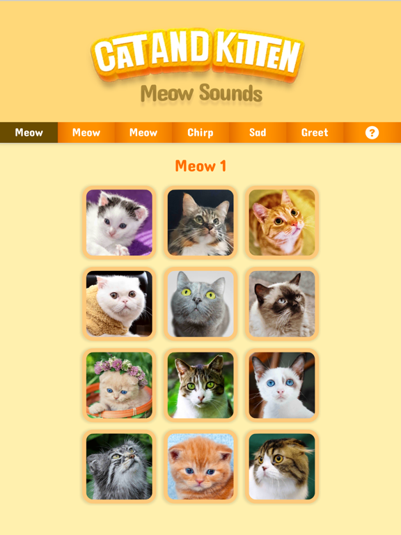 Screenshot #4 pour Cat & Kitten Meow Sounds