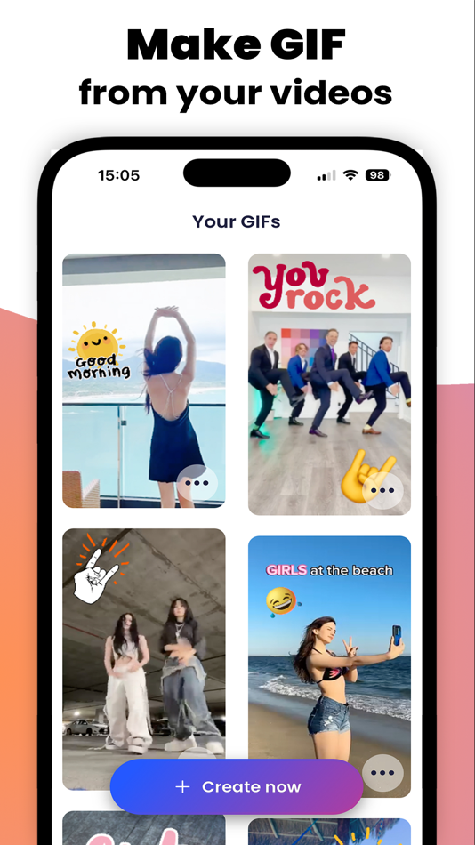 #1. GifMagic - Easy GIF Maker (iOS) 由: Asgami