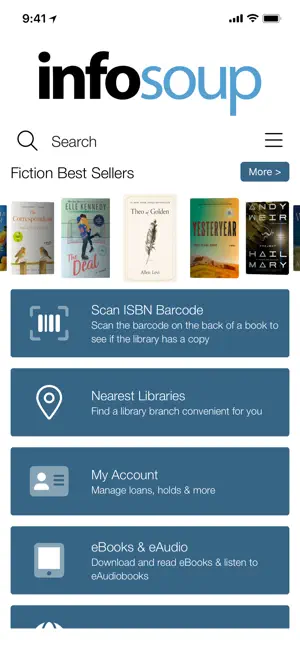 InfoSoup Libraries screenshot 1