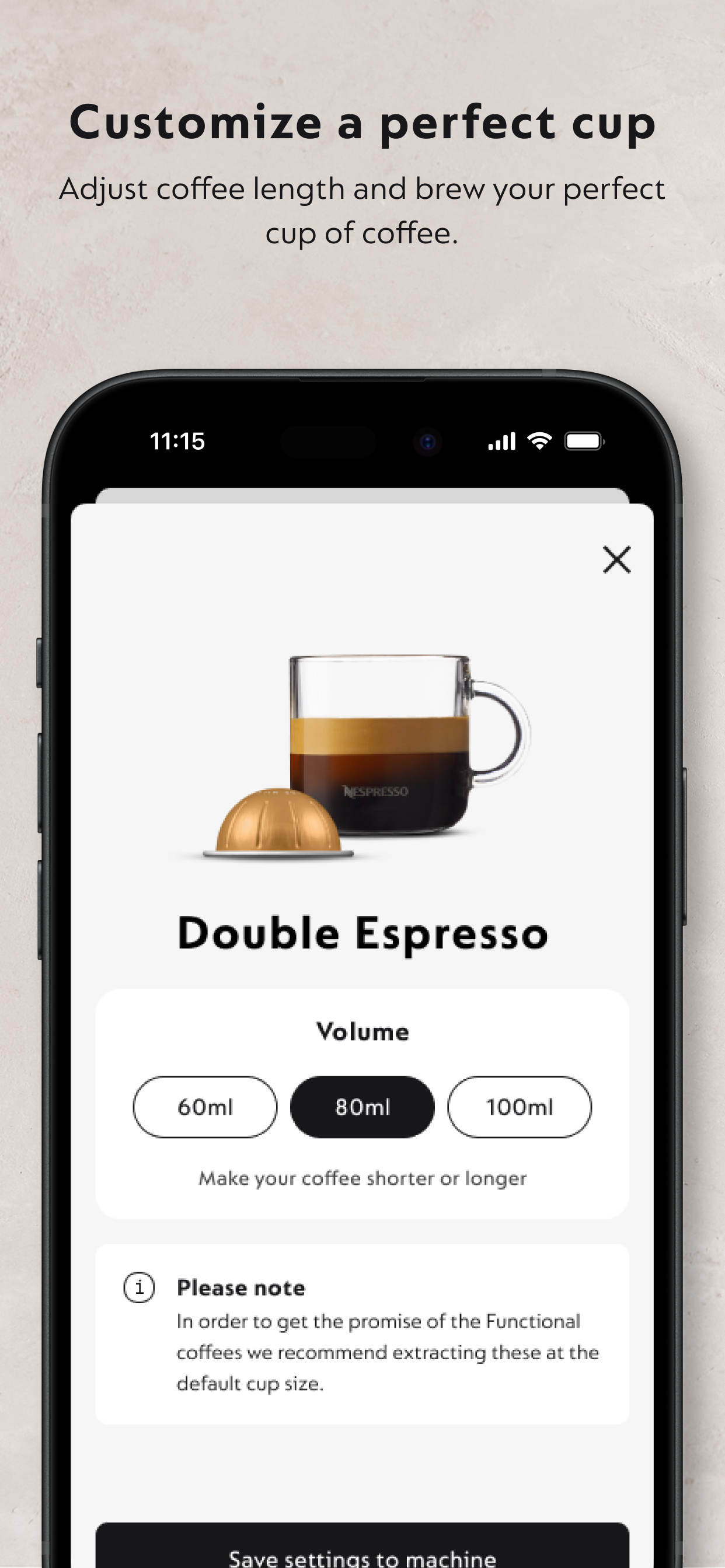Nespresso Smart screenshot 5