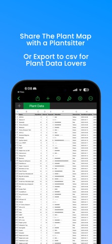 The Plant Map | Care Tracker iPhone screenshot