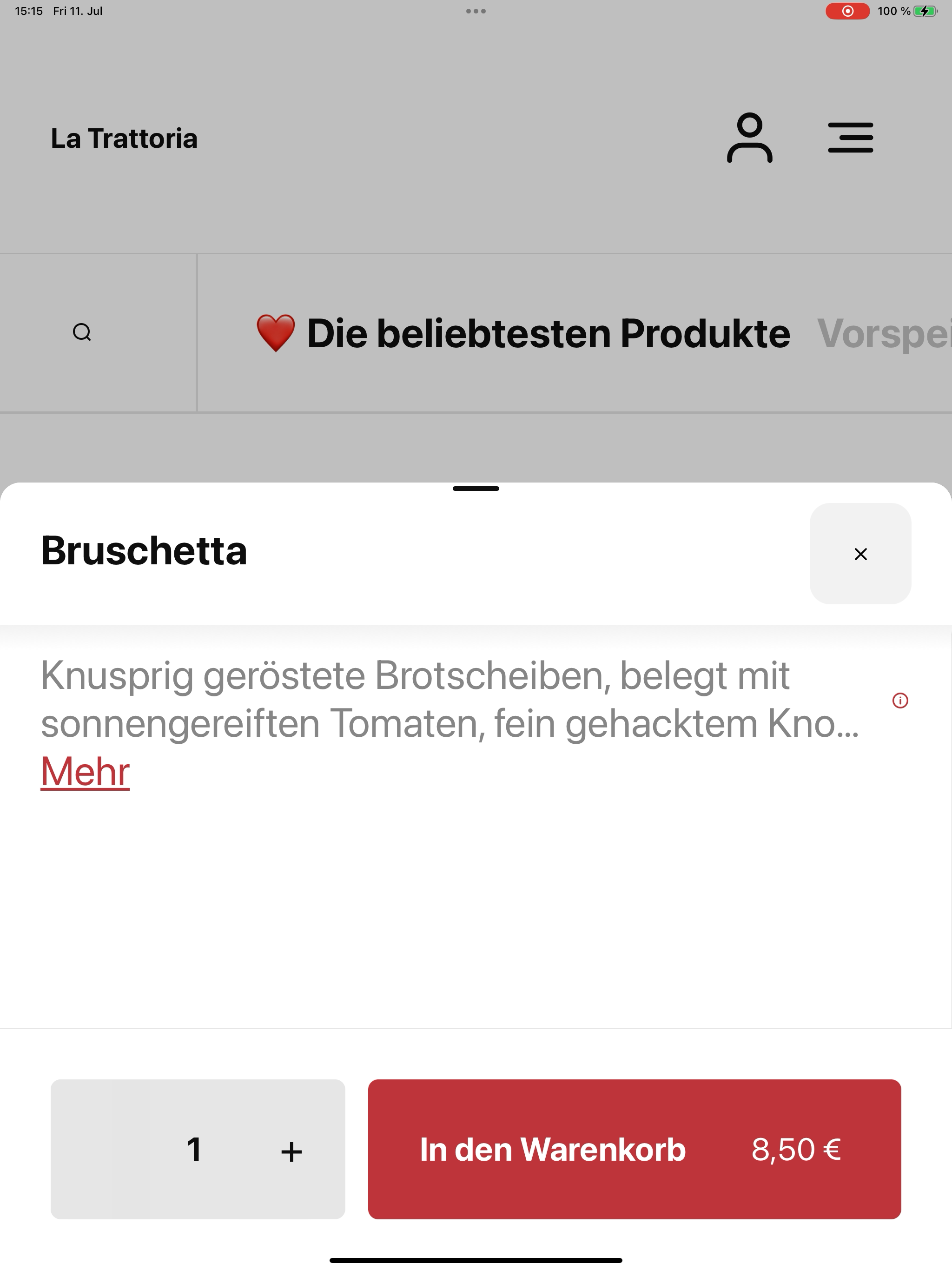 La Trattoria Filderstadt