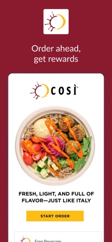 Cosi App Screenshot 1 of 4