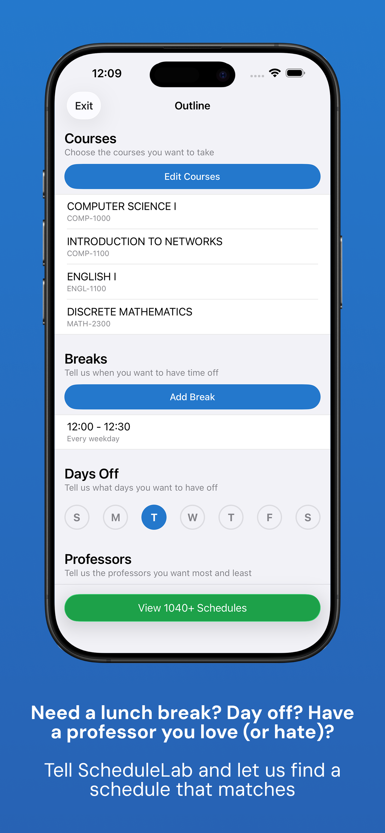 ScheduleLab: College Scheduler screenshot 3