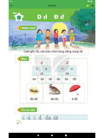 Tiếng Việt 1 Kết Nối tập 1+2 iPad screenshot