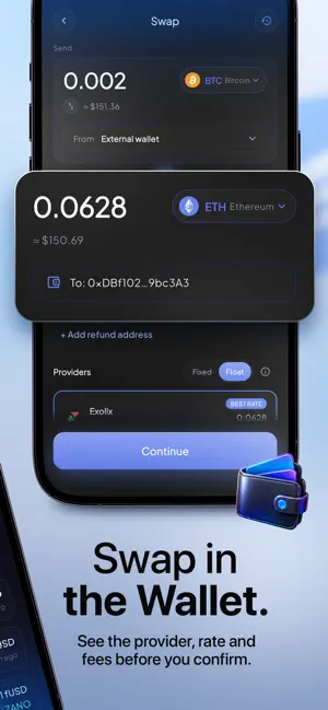 Freedom Privacy Wallet screenshot 2