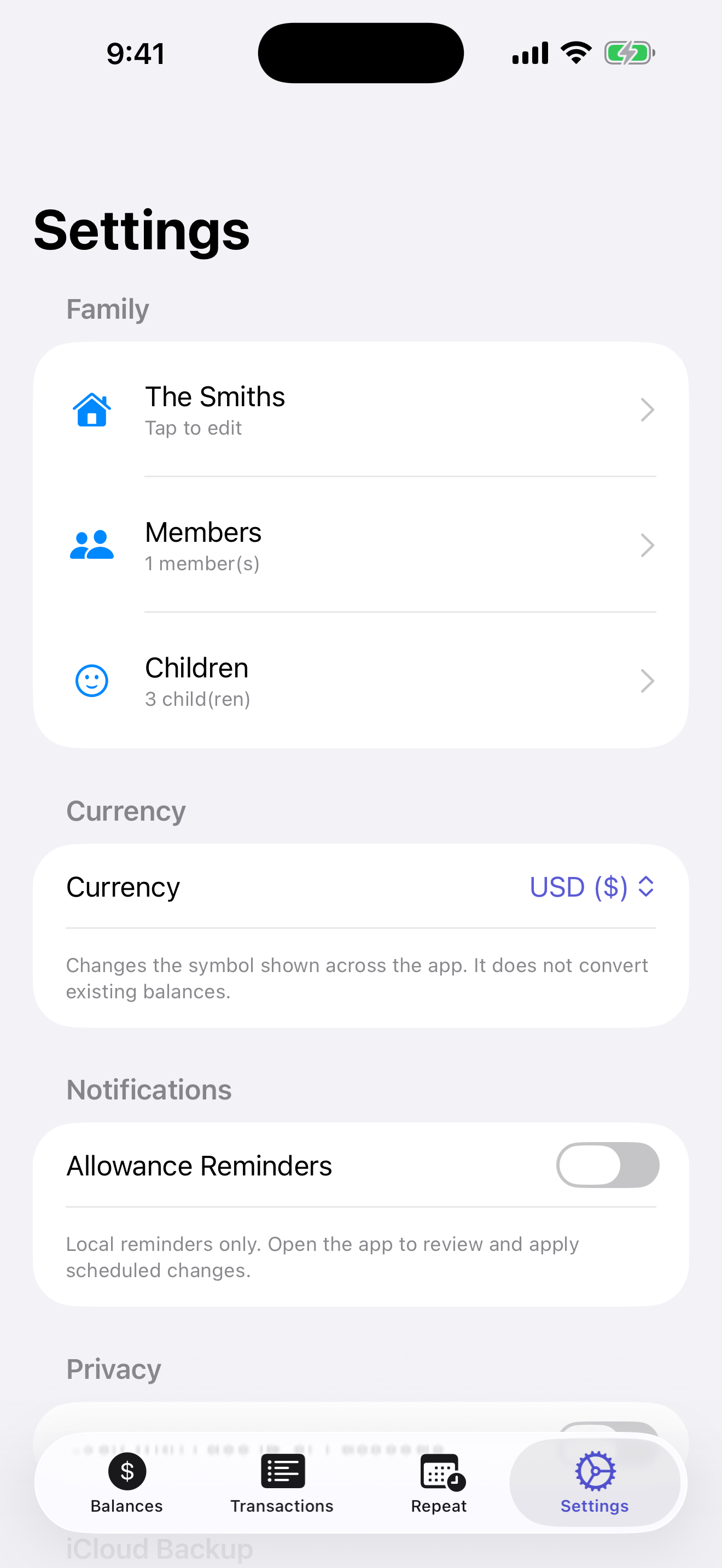 Allowance by Qube: Kids Money screenshot 9