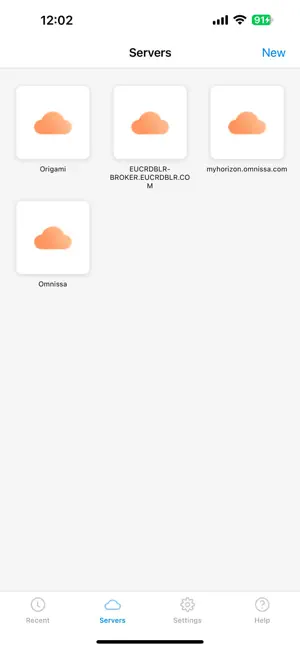Omnissa Horizon Client iPhone screenshot 3