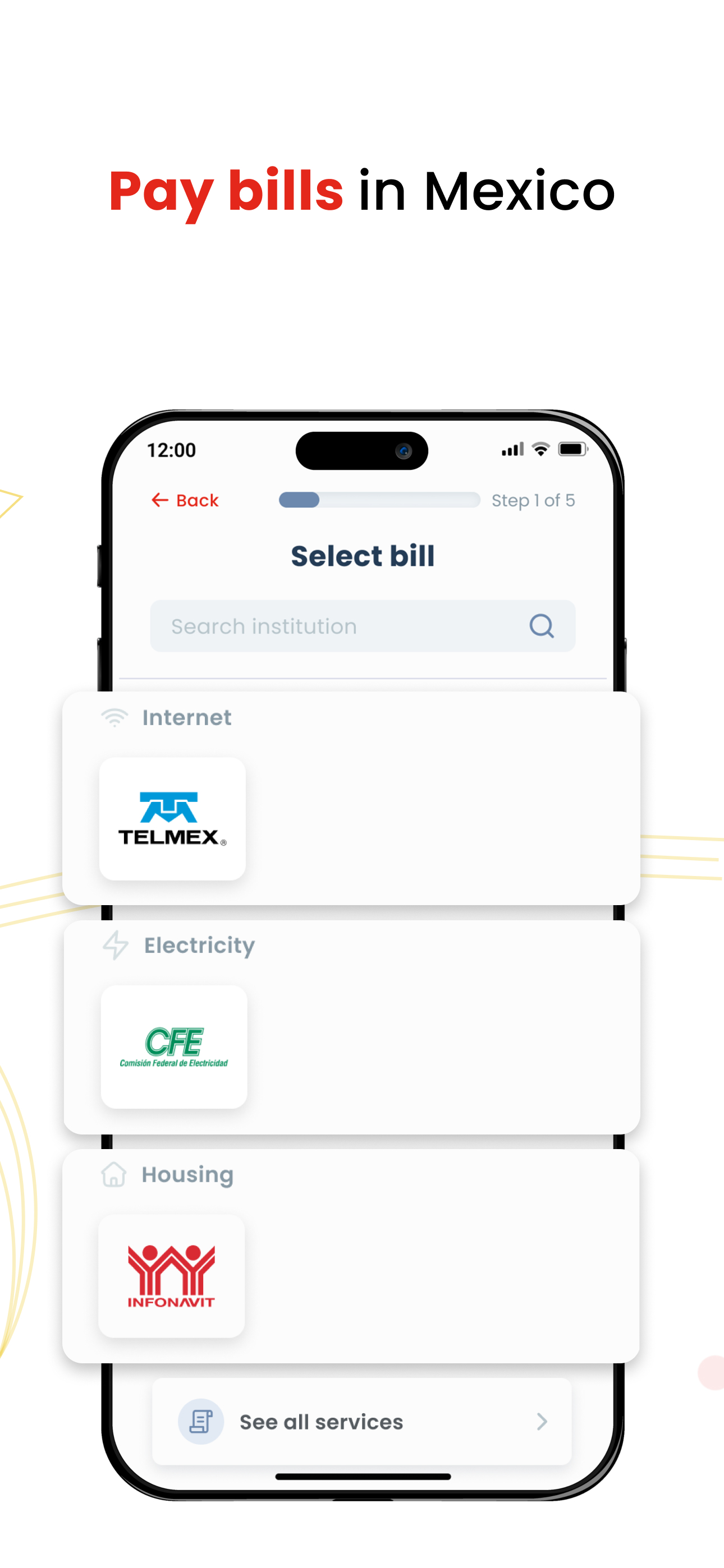 Elektra Go: Money Transfer