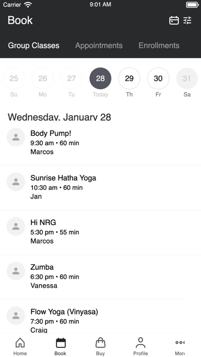 Screenshot #2 pour Club One Fitness Center