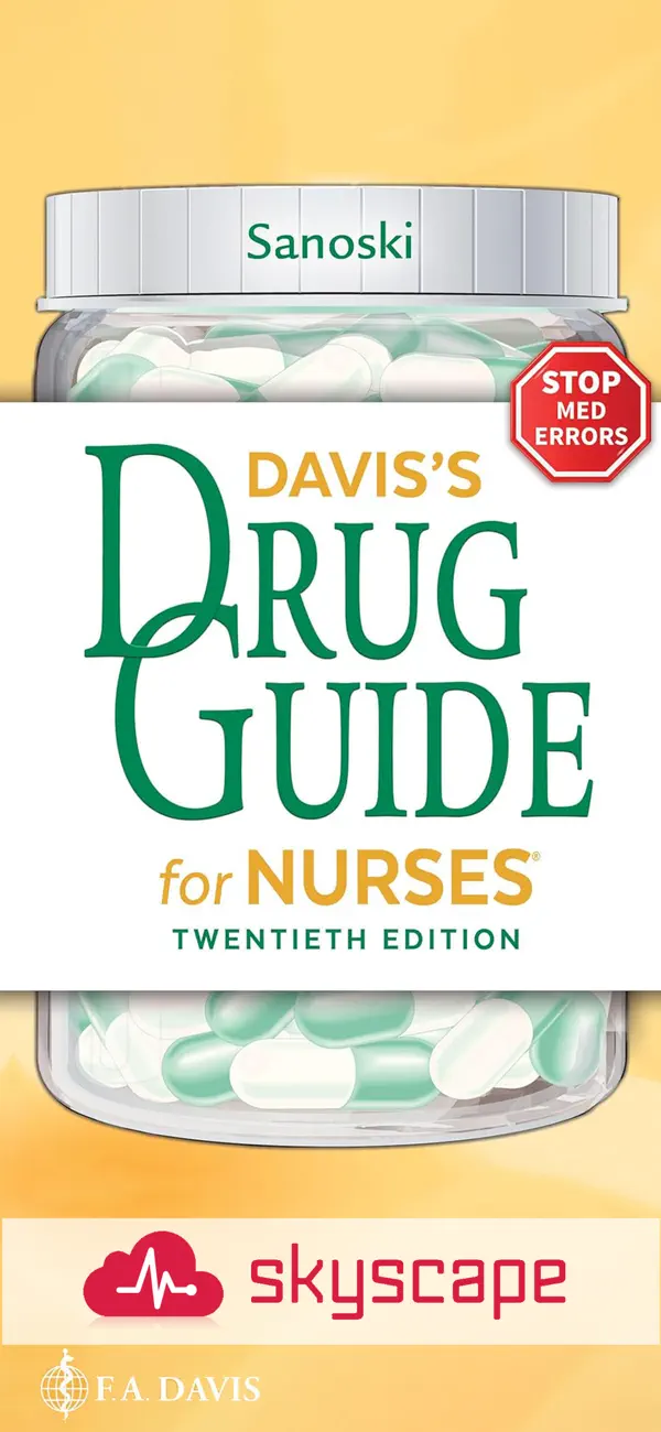 Screenshot #1 pour Davis’s Drug Guide for Nurses