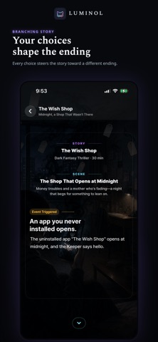 Luminol Story screenshot